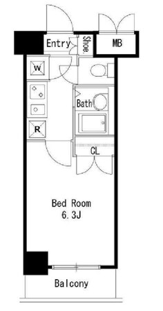 ラサンテ広尾(LaSante広尾)の物件間取画像